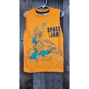 Space Jam Looney tunes Kids Tank top Size 7